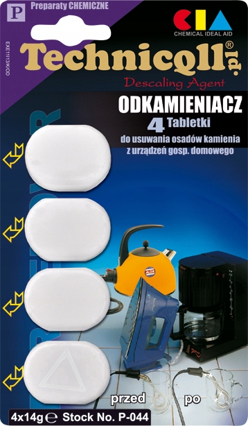 ODKAMIENIACZ W TABLETKACH 4X14g TECHNICQLL