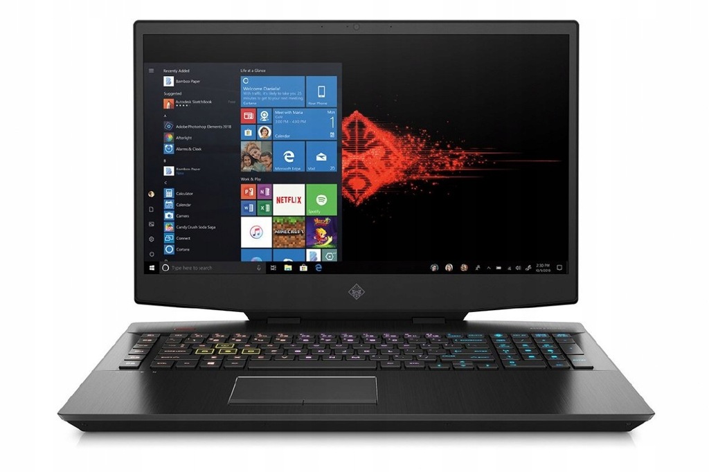 Notebook Omen 17-cb0004nw i7-9750H 512/16/W10H/17