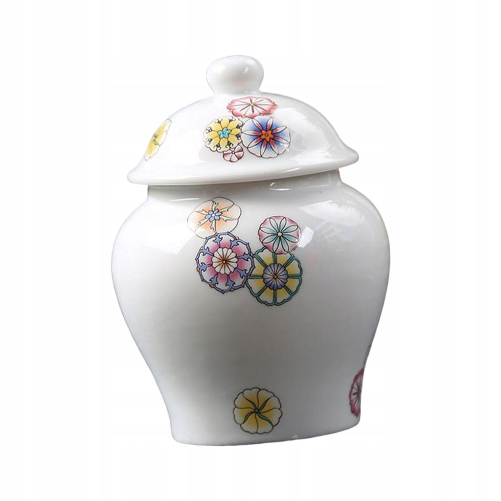Ceramic Jar Vase with Lid,