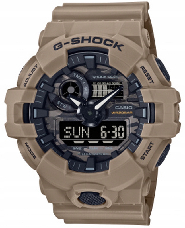 Zegarek Męski Casio G-SHOCK GA-700 CA-5A