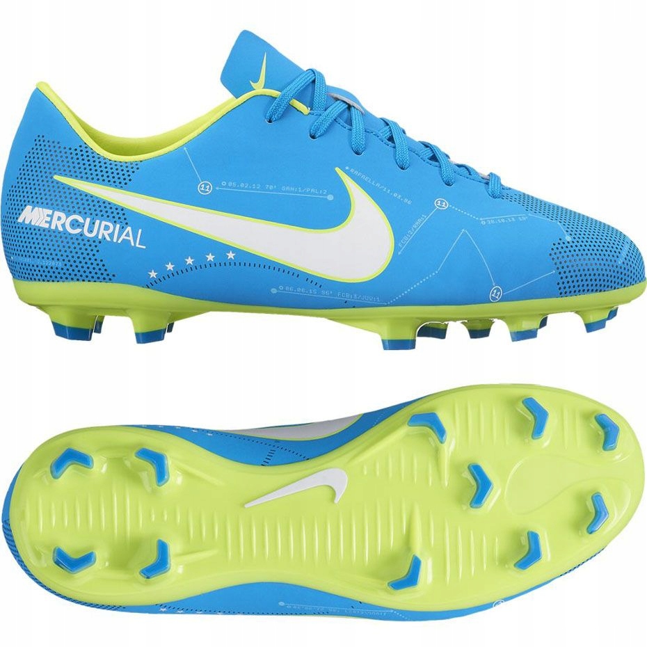 テレビ Neymar Nike Mercurial Veloce III FG NJR Puro Fenomeno - Racer Blue