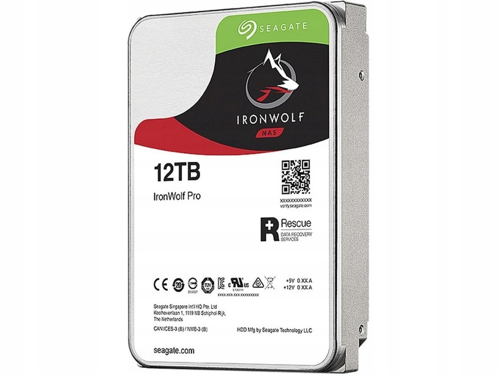 SEAGATE Dysk IronWolf Pro 12 TB 3,5 ST12000NE0008