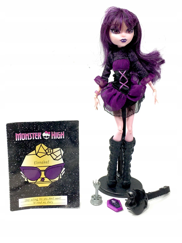 Monster High Elissabat Strach Kamera Akcja