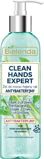 Bielenda Clean Hands żel antybakteryjny z pompką