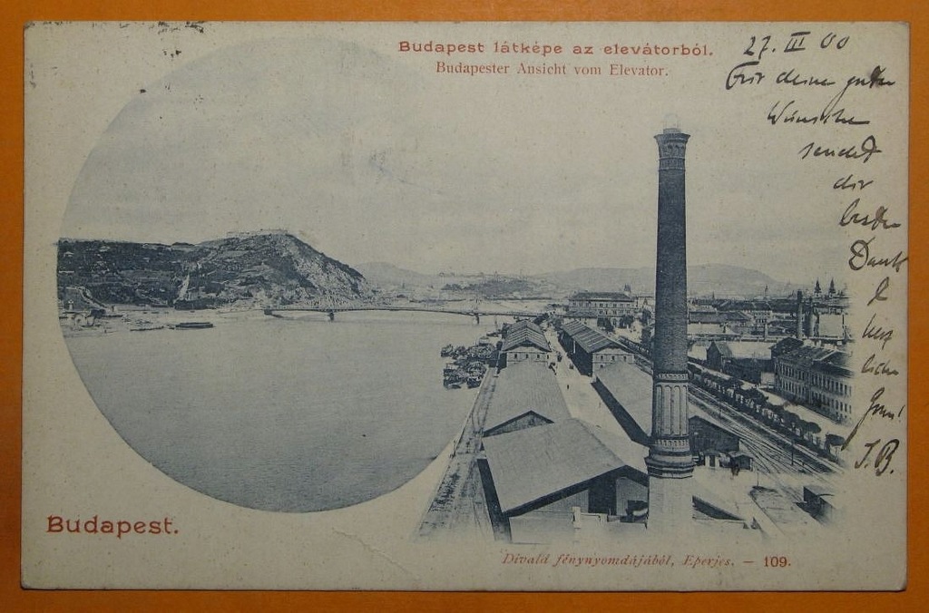 147864, Węgry, Budapeszt, obieg 1900
