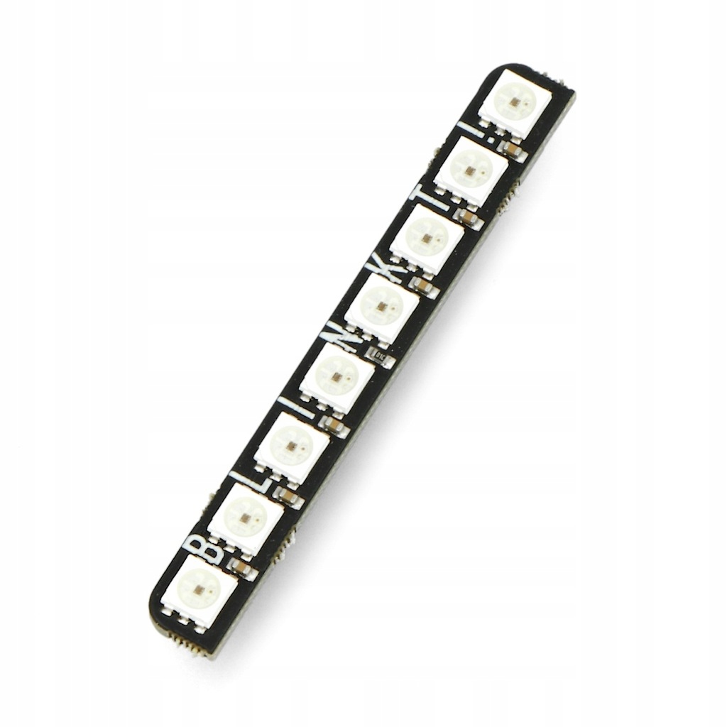 Blinkt! 8x LED RGB adresowane - nakładka dla RPi