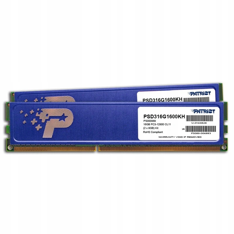 PATRIOT DDR3 2x8GB SIGNATURE 1600MHz