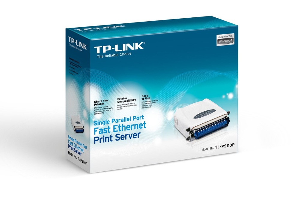 Купить Сервер печати TP-link TL-PS110P 1xLPT, 1xRJ45: отзывы, фото, характеристики в интерне-магазине Aredi.ru