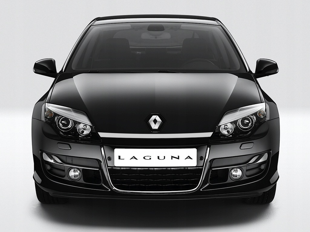 RENAULT LAGUNA III - Listwa MASKA CHROM PRZÓD