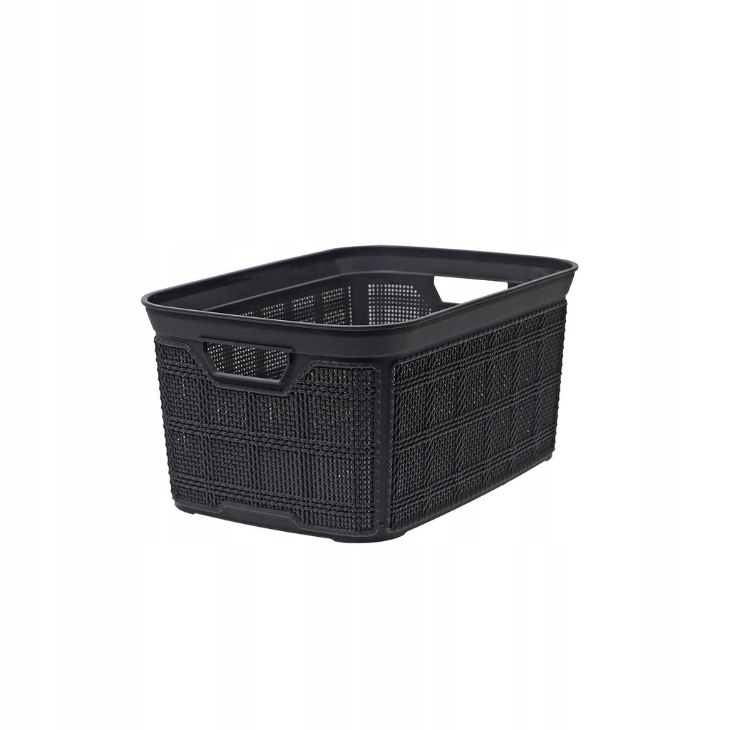 KOSZYK PLASTIKOWY WILLOW 2,5L KOLOR ANTRACYT