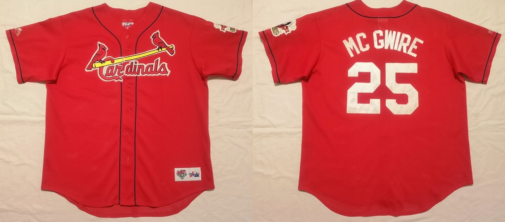 MAJESTIC koszulka ST LOUIS CARDINALS McGWIRE L HIT