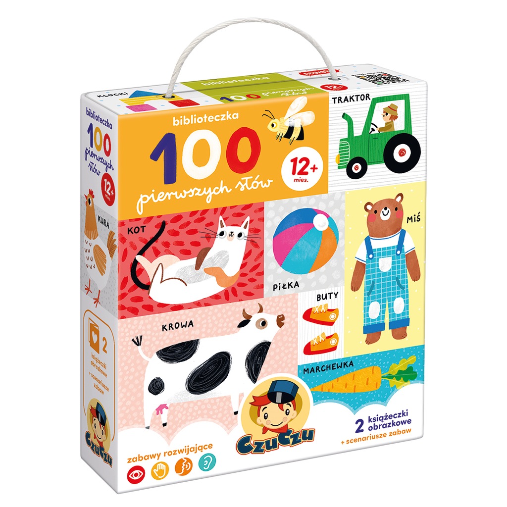 Biblioteczka 100 pierwszych słów CzuCzu 1+ - Opracowanie Zbiorowe