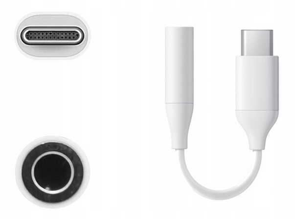 ADAPTER PRZEJŚCIÓWKA USB C na mini jack SAMSUNG
