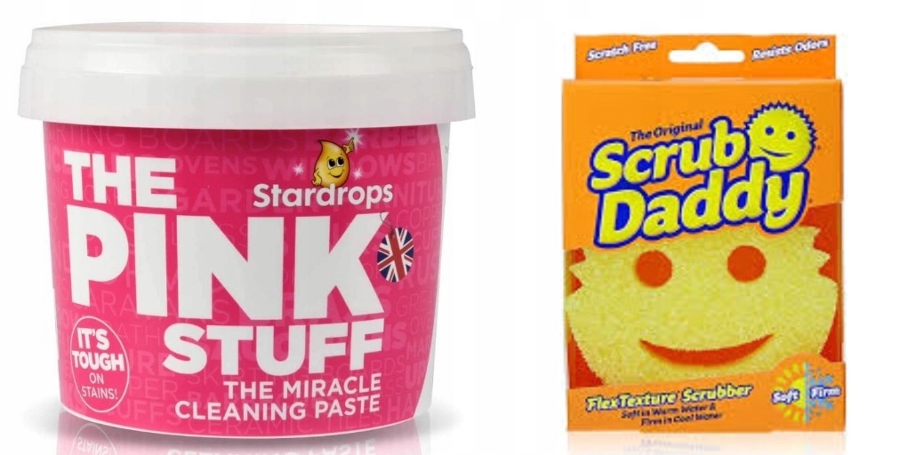 PASTA PINK STUFF 850G + GĄBKA SCRUB DADDY ZESTAW