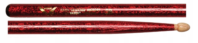 VATER VCR5B RED SPARKLE PAŁKI PERKUSYJNE