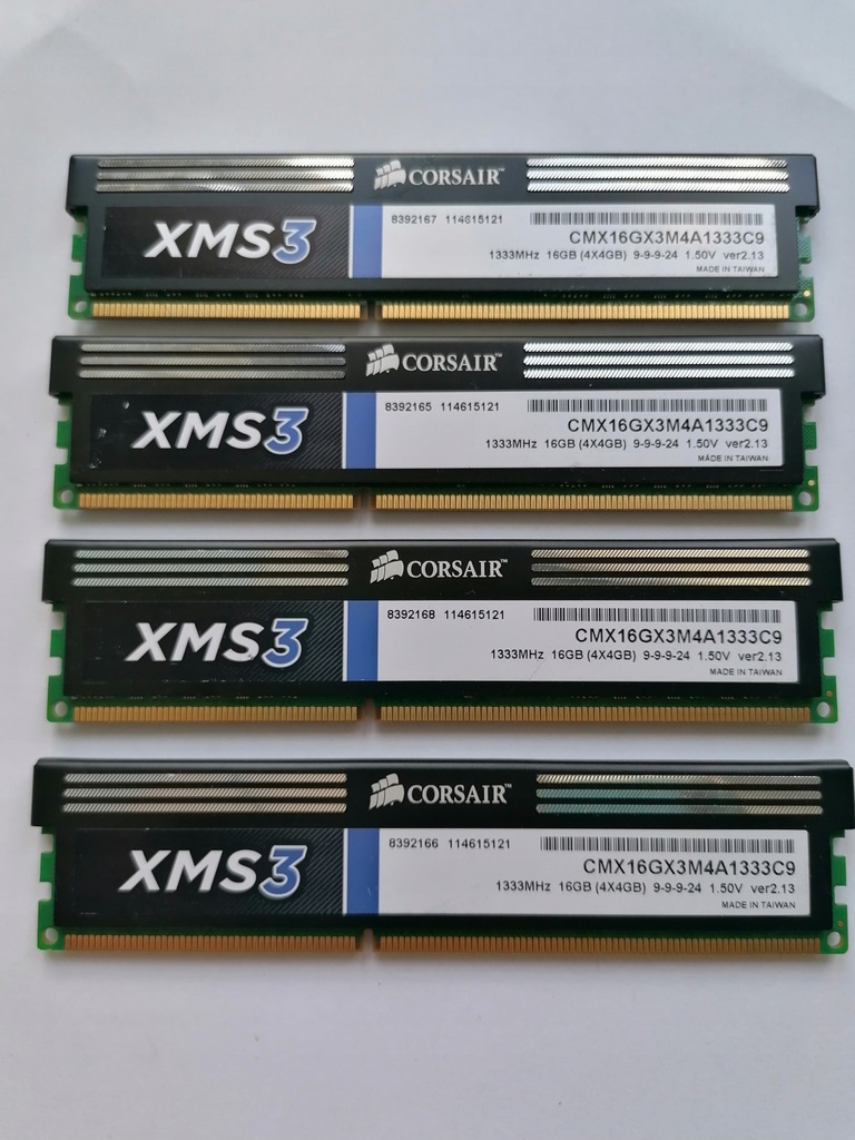 Cmx16gx3m4a1333c9 Corsair Xms3 Ddr3 16gb Pamięć Corsair XMS3 16gb