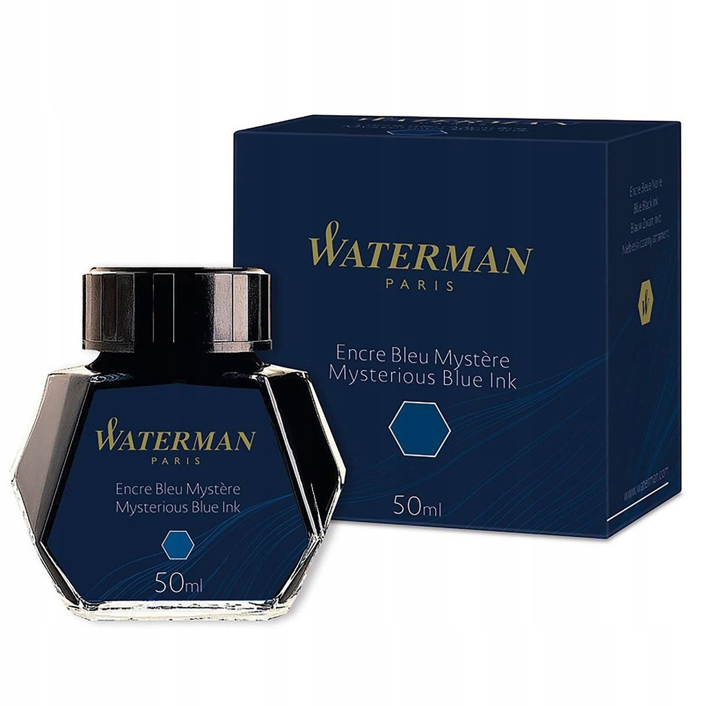 Atrament Waterman Niebiesko-Czarny (50ml)