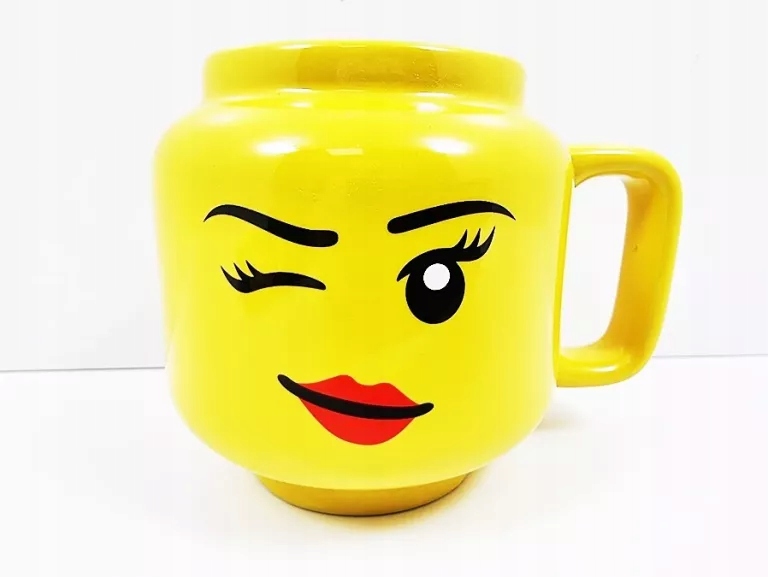 CERAMICZNY KUBEK LEGO DZIEWCZYNKA - OCZKO (255ML)