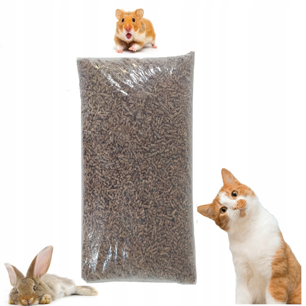 Żwirek eko z drewna dla chomik królik pellet 15kg