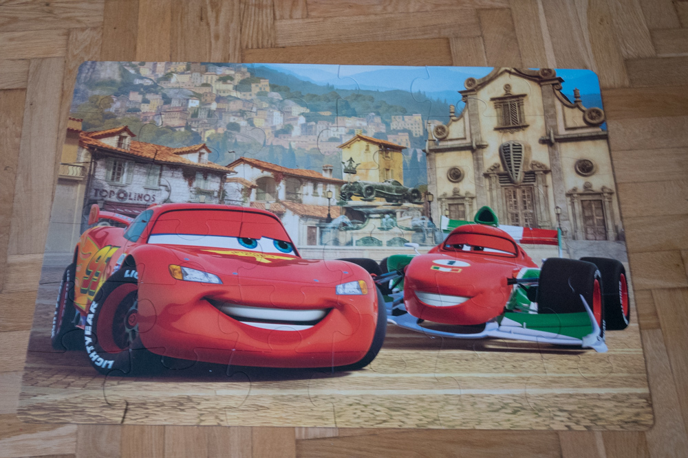 Puzzle GIGANT  Auta CARS 36el.