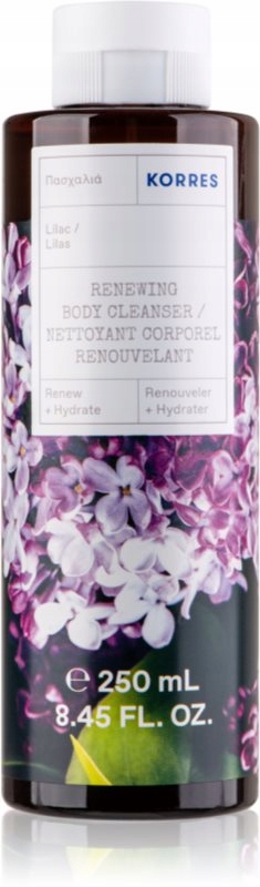Korres Lilac aromatyczny żel pod prysznic o zapachu kwiatów