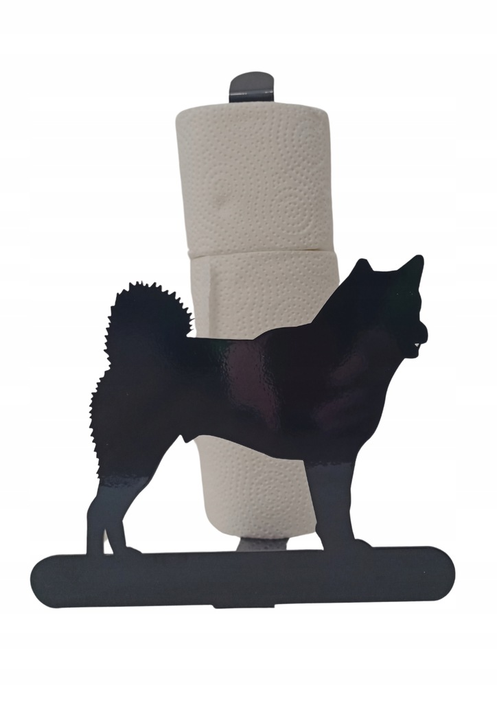 Stojak na ręcznik papierowy - PIES AKITA INU