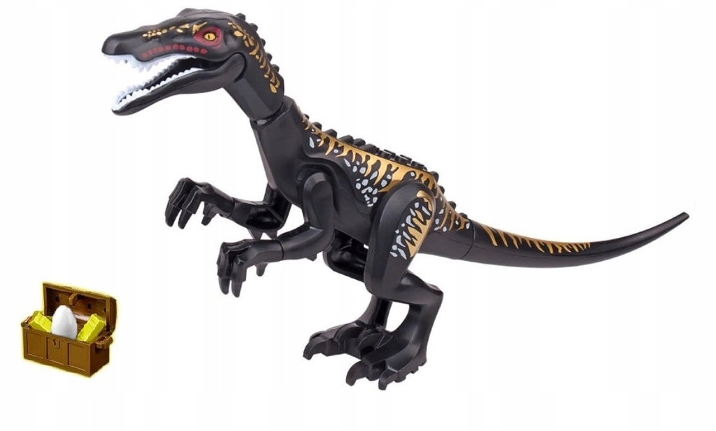 Dinozaur figurka klocki barionyks BARIONYKS + SKARB