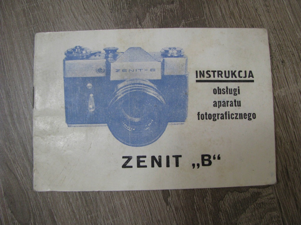 ZENIT B - instrukcja obsługi aparatu