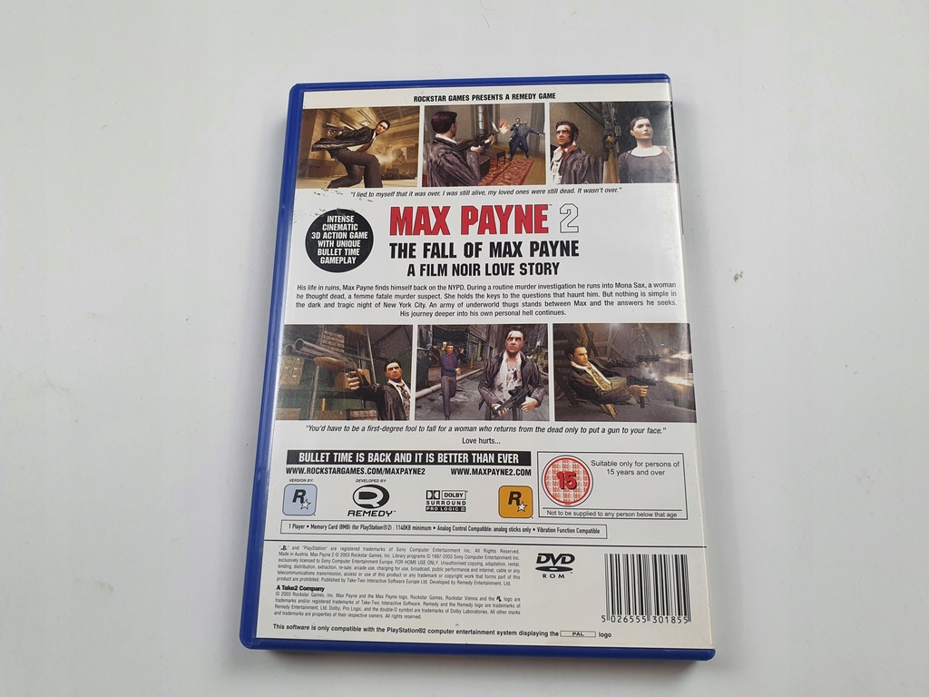 Купить Max Payne 2: Падение Макса Пейна (PS2) (англ) (4): отзывы, фото ...