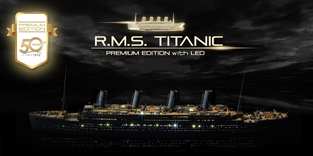 Купить RMS TITANIC Premium Edition LED 1/400 Академия: отзывы, фото, характеристики в интерне-магазине Aredi.ru