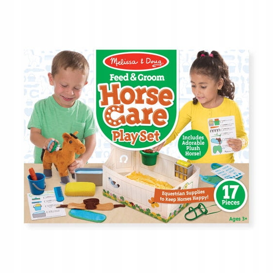 Stajnia i koniki konie + akcesoria dla dzieci MEL