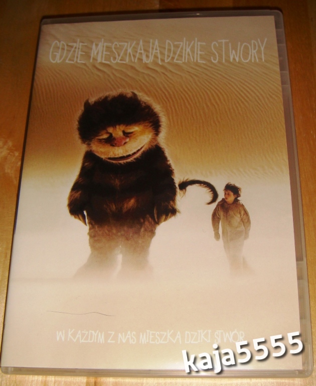 GDZIE MIESZKAJĄ DZIKIE STWORY - film dvd