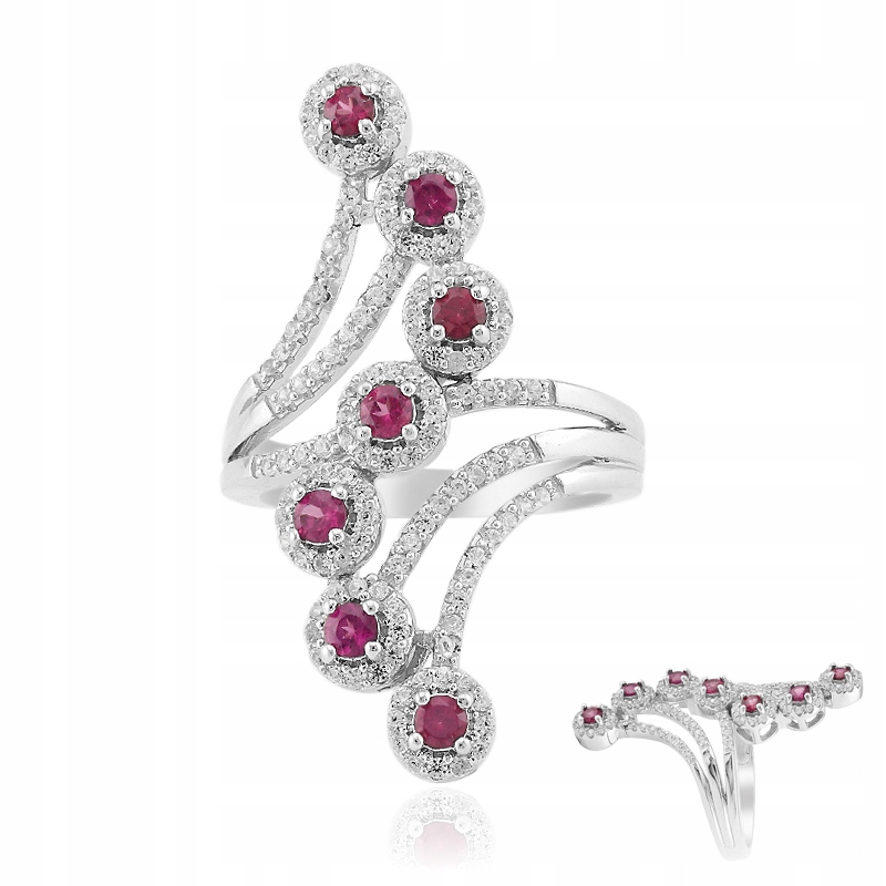 Tanzanian Rhodolite Sterling Silver Ring