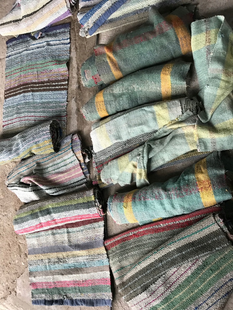 PRL chodnik bieżnik dywan ik ręcznie tkany kultowy