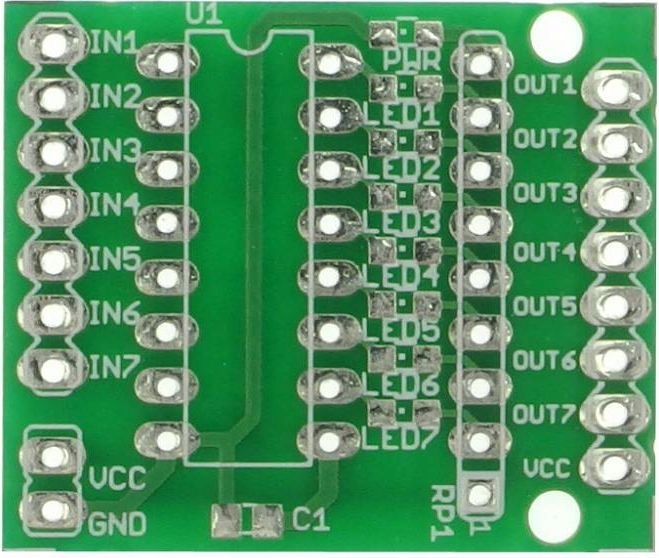 Stopień mocy z układem ULN2003, AVT1761 PCB