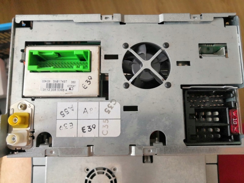 Radio, nawigacja ZAB VW Phaeton 3D0 035 007P 7822471593 oficjalne