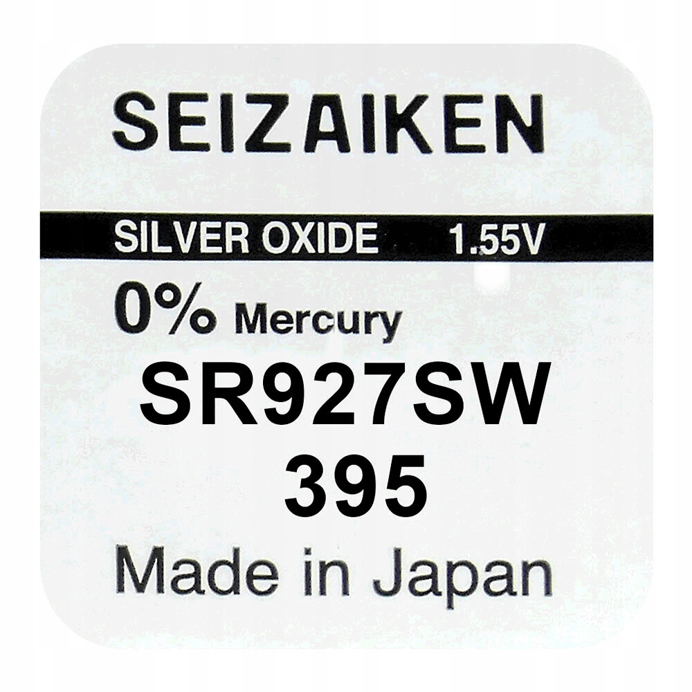 BATERIA SREBROWA Seizaiken SR927SW / 395 SR 927 SW