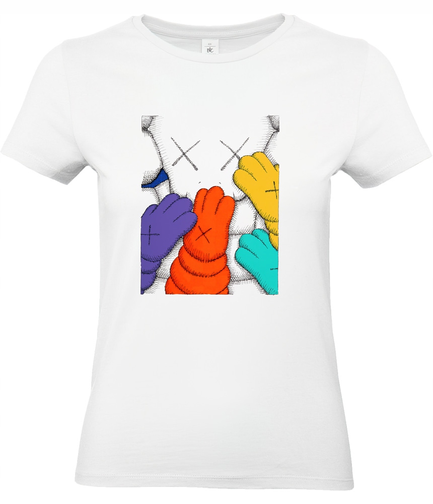 KOSZULKA DAMSKA T-SHIRT DAMSKI Pop Art KAWS TD173 S