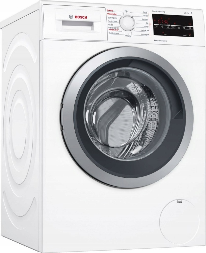 Bosch Washing mashine with dryer WVG30443SN Front