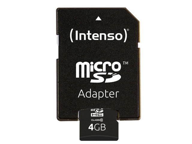 Купить КАРТА ПАМЯТИ INTENSO MICRO SD 4 ГБ SDHC КАРТА КЛАССА: отзывы, фото, характеристики в интерне-магазине Aredi.ru