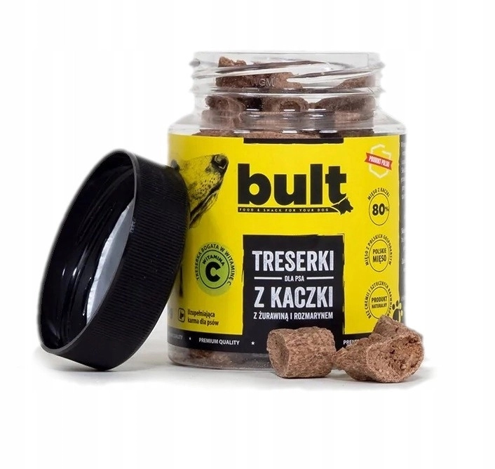 Bult Naturalne Treserki z kaczki z żurawiną 120g