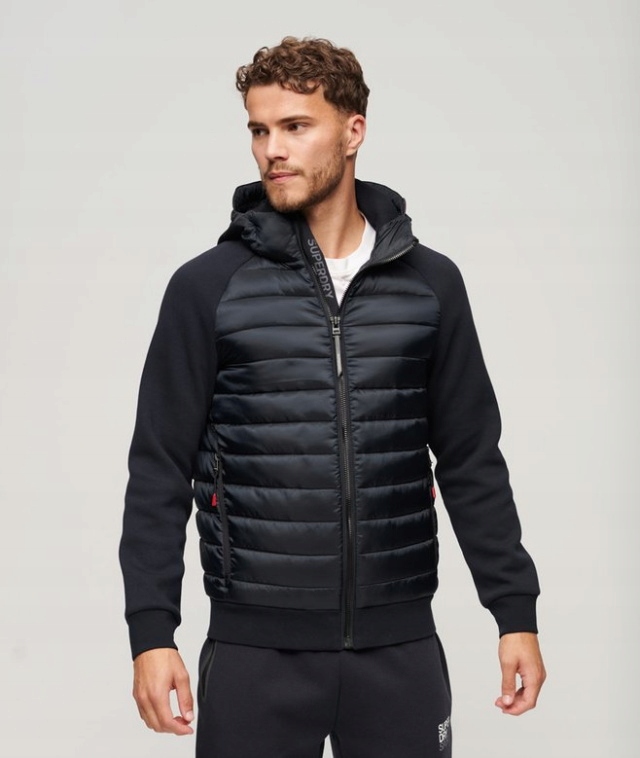 Superdry Storm Hybrid Padded Hoodie Jacket M