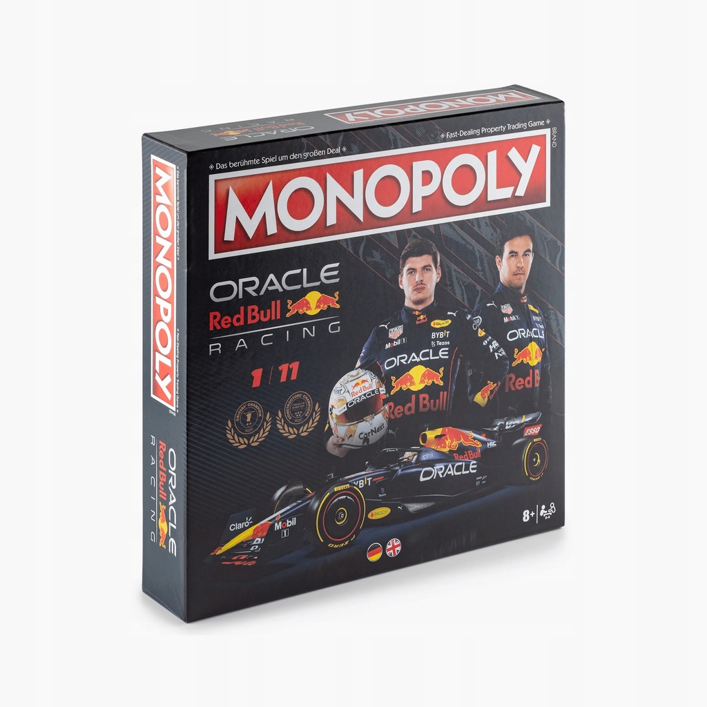 RED BULL Gra Planszowa Monopoly Racing ENG/GER 23