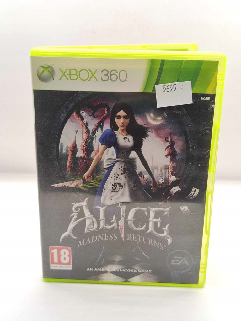 Gra Alice Madness Returns X360