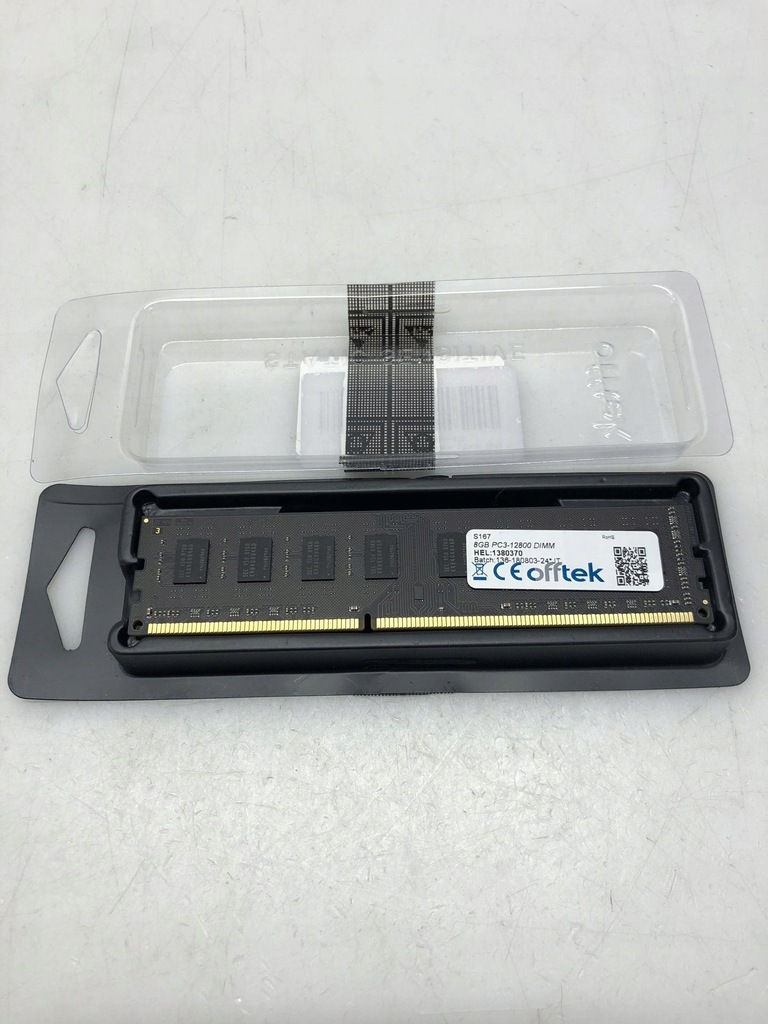 OFFTEK 8GB pamięć RAM- PC3-12800 (1600Mhz)