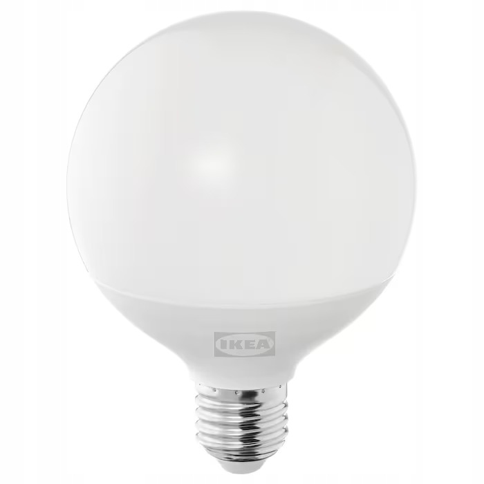 IKEA SOLHETTA ŻARÓWKA LED E27 1055 LM KULA 95mm