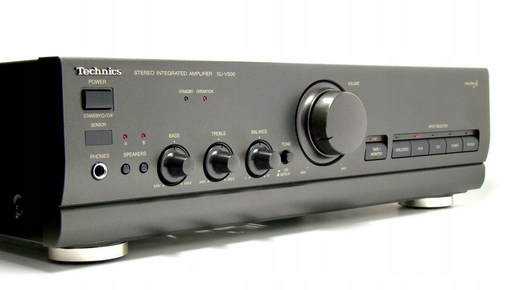 Bardzo zadbany wzmacniacz TECHNICS SU-V500 - Japoński