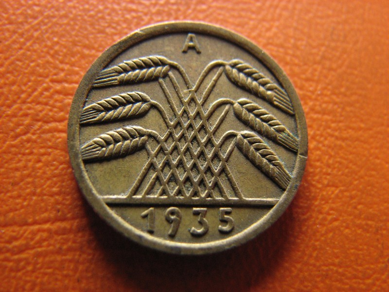 5 reichspfennig 1935 A  -wośp89