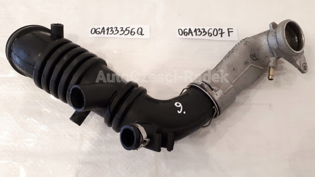 VW AUDI SEAT WĄŻ RURA INTERCOOLERA 1.8T 06A133356Q