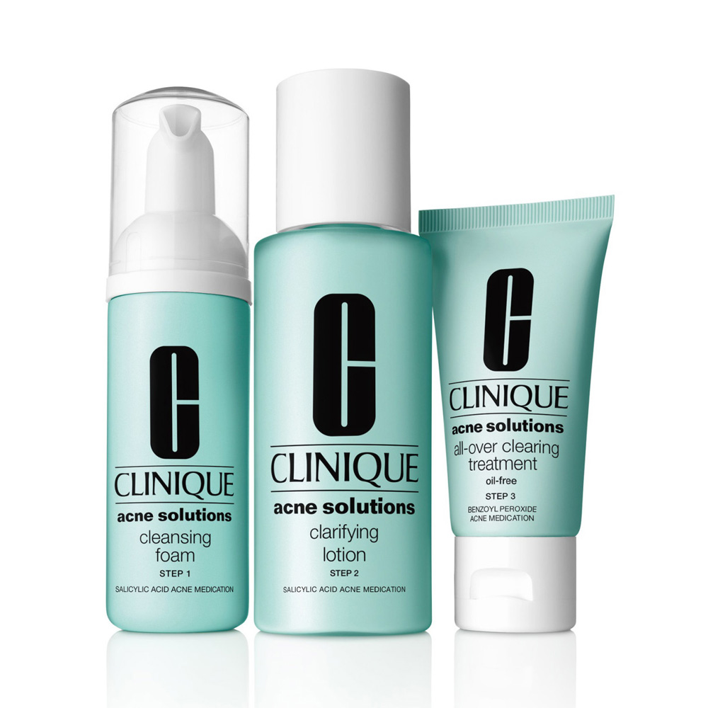 CLINIQUE Anti-Blemish Solutions 3-Step Set Zestaw